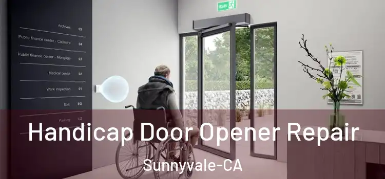 Handicap Door Opener Repair Sunnyvale-CA