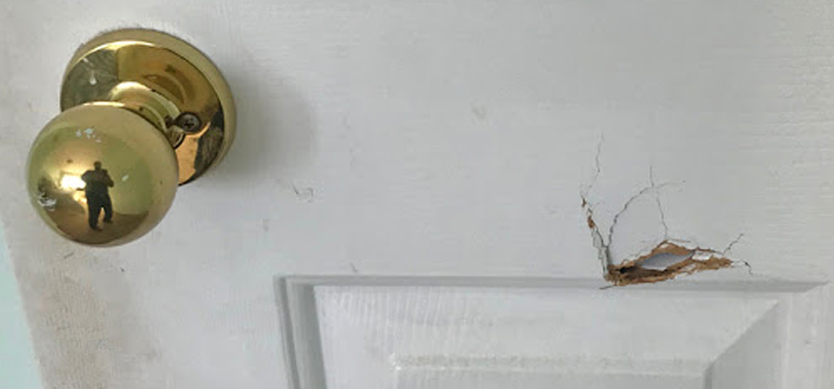 interior door hole repair Sunnyvale